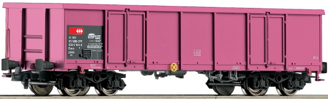 4 axle Gondola car type Eanos<br /><a href='images/pictures/Roco/161462.jpg' target='_blank'>Full size image</a>